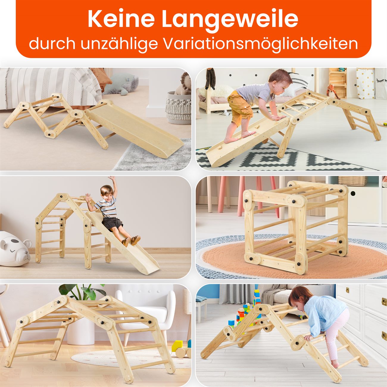 Sechs Aufbauvarianten im Überblick